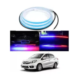 Cartronics 120cm Police strip Type Led  Red Blue  For HONDA Amaze-picture-18