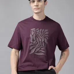 Blackberrys Printed Relaxed Fit Pure Cotton T-shirt-picture-48