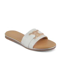 Tresmode Women's White Casual Sandals image 1