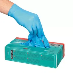 Honeywell DEXPURE 801-95 Blue Powder-Free Nitrile Disposable Gloves Size 8 50Gloves per Pack, 4580195-08-picture-29