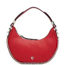 Aldo Red Solid Medium Shoulder Handbag-image-3