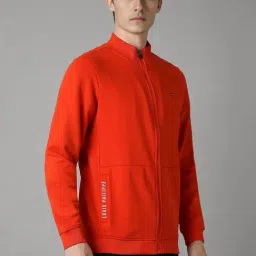 Louis Philippe Red Regular Fit Sweatshirt image 3