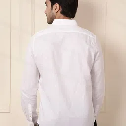 WROGN Men Comfort Slim Fit Opaque Casual Shirt image 3