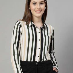 Style Quotient White Striped Formal Shirt-picture-7