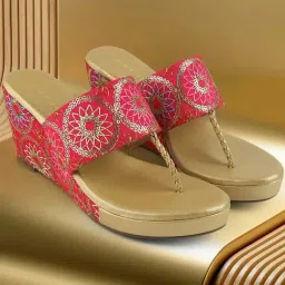 Metro Women's Pink Casual Sandals-image-29
