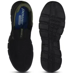 Power Men's Black Walking Shoes image 3