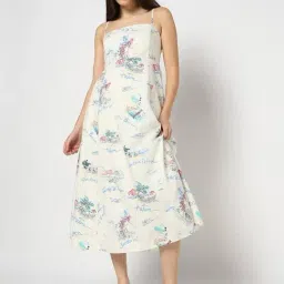 GAP Multi Color Printed Regular Fit Dress-picture-34