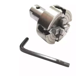 Buyohlic International Lathe Spindle Adapter for Connecting 3/4 inch (19 mm) X 16 TPI To M14 X 1 Threaded Chucks, 70 mm 4 Jaw Independent Chuck, B5-PFMY-YESW-picture-32