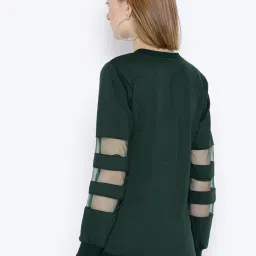 Belle Fille Teal Full Sleeves Sweatshirt image 2