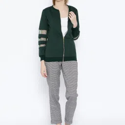 Belle Fille Teal Full Sleeves Sweatshirt image 4