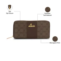 Lavie Coffee Logo Small Zip Around Wallet image 3