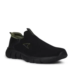 Power Men's Black Walking Shoes image 2