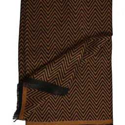 LOOM LEGACY Men Patterned Acrylic Mufflers image 3