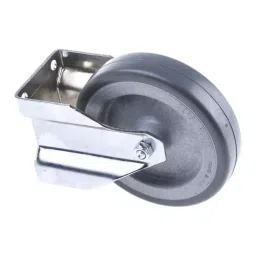 RS PRO Fixed Castor Wheel, 60kg Capacity, 100 mm Wheel Model No 7124857-picture-41
