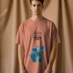 Silver Moon Clothing Graphic Printed Cotton Relaxed Fit T-shirt-picture-12