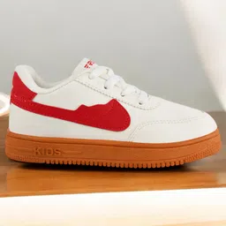 Lil Lollipop Colour Blocked Lace Tie Up Shoes - Off White-picture-20