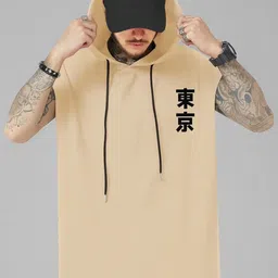 JUMPCUTS Men Printed Hooded T-shirt-image-42