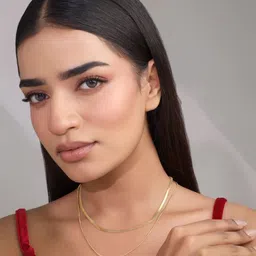Qiroko Stainless Steel Layered Minimal Necklace-picture-26