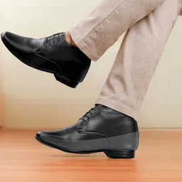 Bxxy Men Hidden Height Increasing Formal Derby Shoes-picture-36