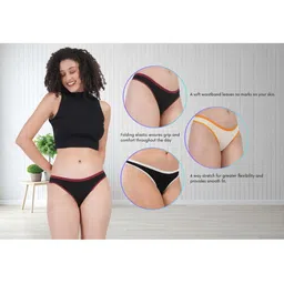 KELLPAR 3-Pcs Low Rise Thong Briefs image 3