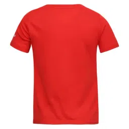 ALCIS Fifa Kids Red & Mustard Printed T-Shirt image 2