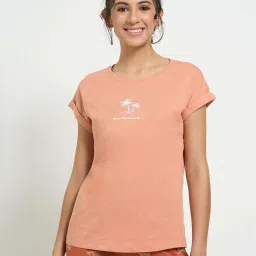 Dreamz by Pantaloons Pink Sleepwear Top image 1