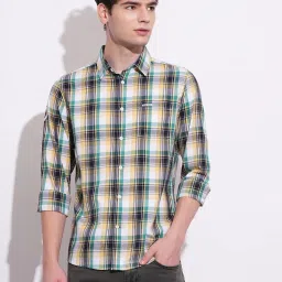 Being Human Multi Slim Fit Checks Shirt image 1