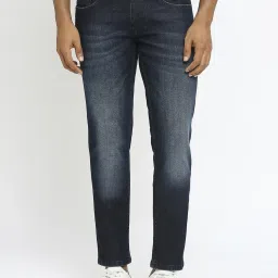 Basics Blue Slim Fit Jeans image 1
