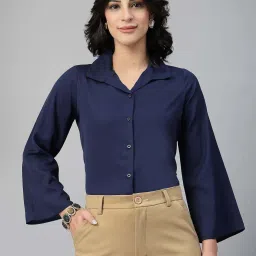 Style Quotient Blue Formal Shirt image 1