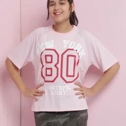 lil tomatoes Li'L Tomatoes Pink Graphic Regular Fit T-Shirt image 1