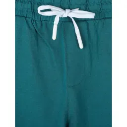 allen solly junior Allen Solly Kids Green Cotton Graphic Print Shorts image 3