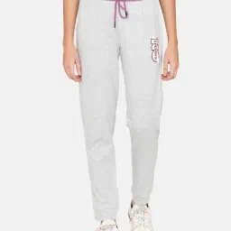 Rosaline Easy Movement Cotton Rich Joggers -¿Grey Melange-picture-10