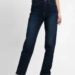 Spykar Blue Cotton High Rise Jeans-picture-43