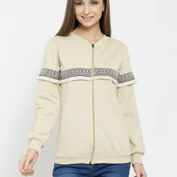 Belle Fille Beige Printed Sweatshirt image 1