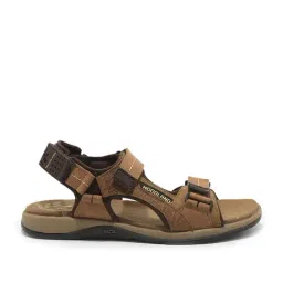 Woodland Men's Camel Floater Sandals-picture-16