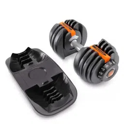 Flexnest Adjustable Iron Dumbbell,(2.5kg to 24kg), Home Gym Set For Men/Women, 24Kg, Set of 1-picture-21