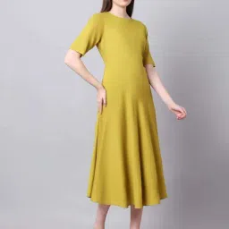 Exude Green Casual Dress image 4