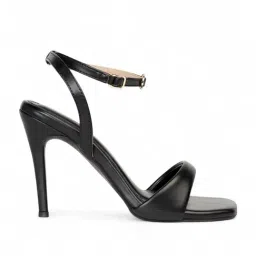 Truffle Collection Women's Black Ankle Strap Sandals image 3