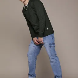 The Roadster Lifestyle Co. Melange Acrylic Pullover-picture-0