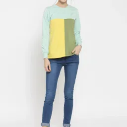 Belle Fille Multicolor Full Sleeves Sweatshirt image 5