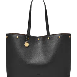 Fossil Jessie Black Medium Leather Tote Bag image 1