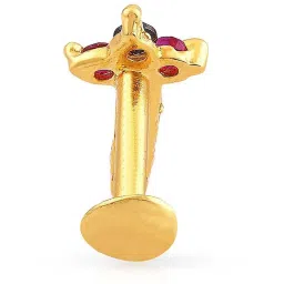 Malabar Gold and Diamonds 22 kt Gold Nosepin image 5