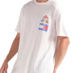 Tommy Hilfiger Ancient White Print Regular Fit T-Shirt-picture-11