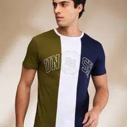 Being Human Navy Regular Fit T-Shirt-image-8
