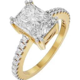 Emori 18k Yellow Gold & Diamond Emerald Cut Engagement Ring-picture-37