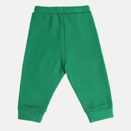 Miniklub Girls Green Regular Fit Knitted Jogger image 2