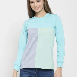 Belle Fille Multicolor Full Sleeves Sweatshirt image 1