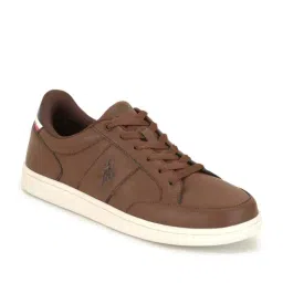 U.S. Polo Assn. Men's ULRIN 2.0 Dark Brown Sneakers image 2