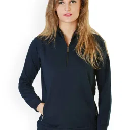Belle Fille Blue Regular Fit Sweatshirt image 1