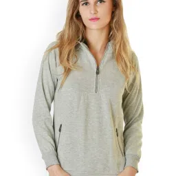 Belle Fille Grey Textured Sweatshirt image 1